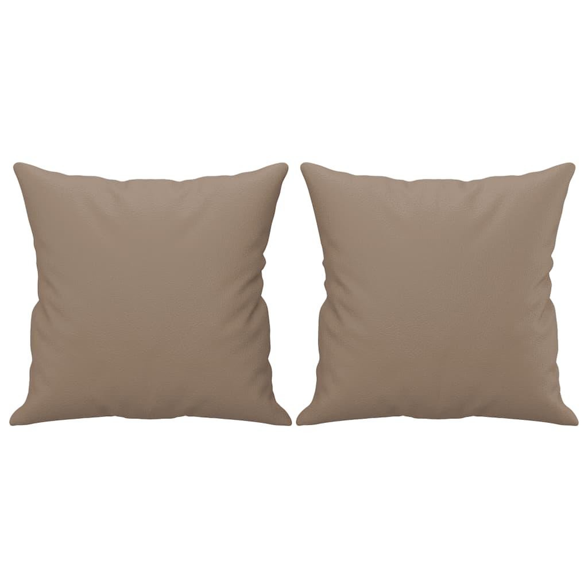 Voir la diapositive 5 : VIDAXL Canape 2 places avec oreillers cappuccino 120 cm similicuir