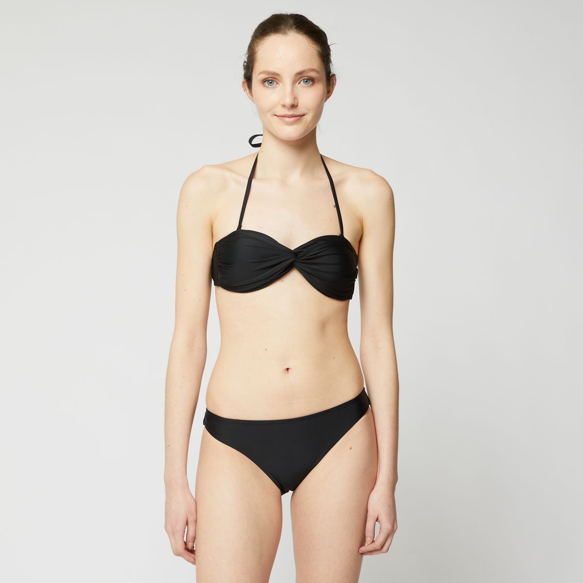 INEXTENSO Haut de maillot de bain noir femme