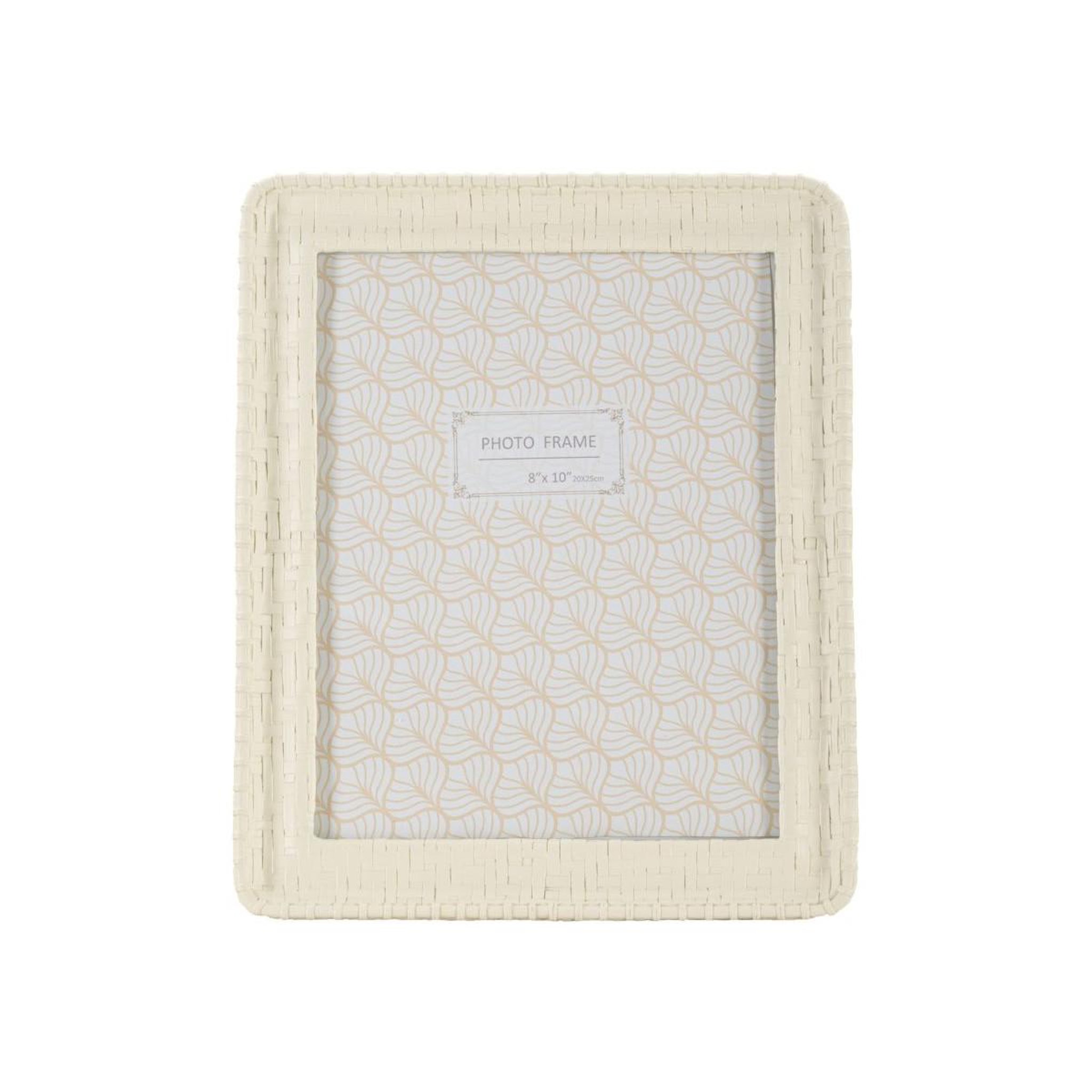 Voir la diapositive 2 : Paris Prix Cadre photo déco bambou  style  20x25cm crème