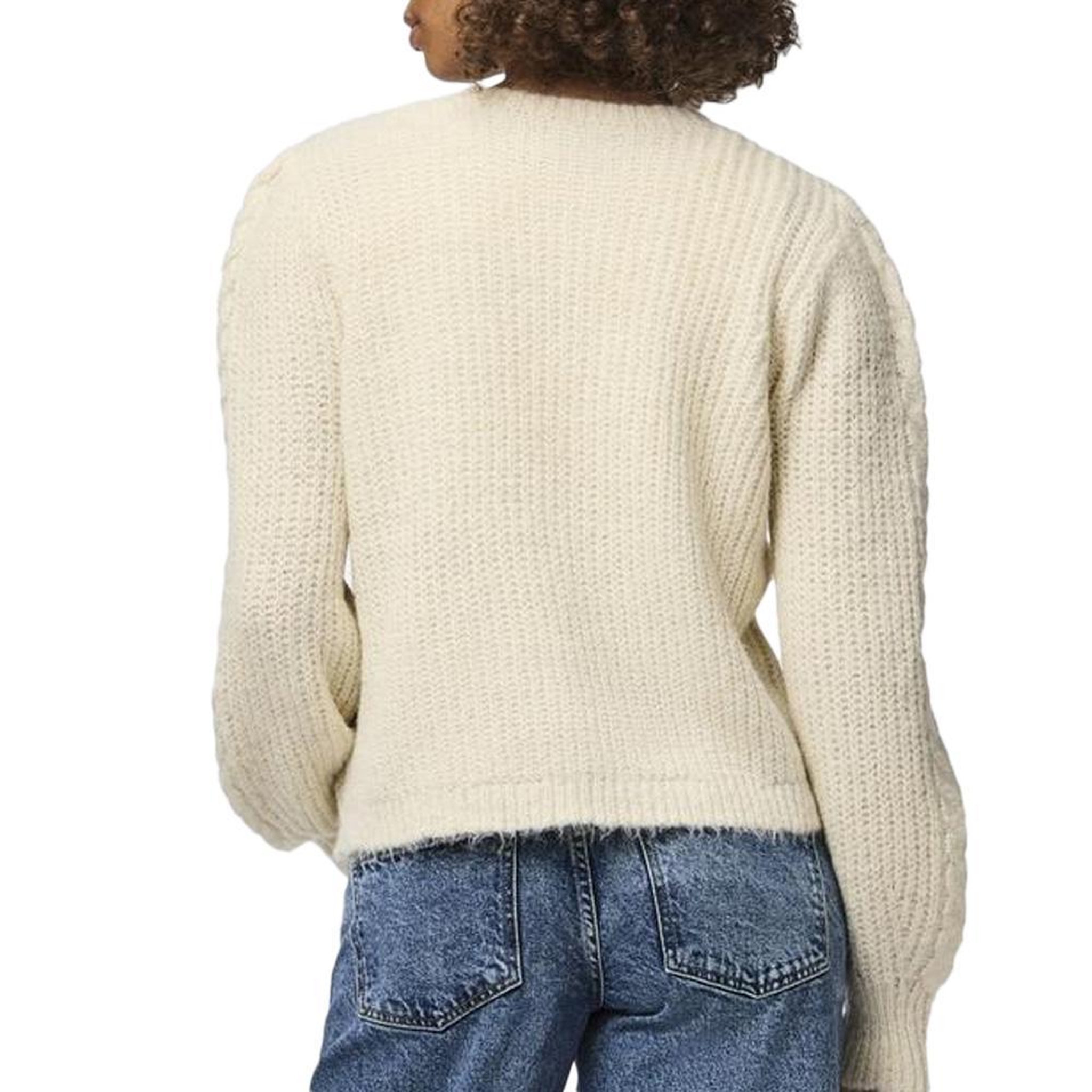 Voir la diapositive 2 : Pieces Gilet Beige Femme Pieces Cow