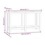 Voir la diapositive 6 : VIDAXL Banc de travail 140x50x80 cm Bois de pin massif