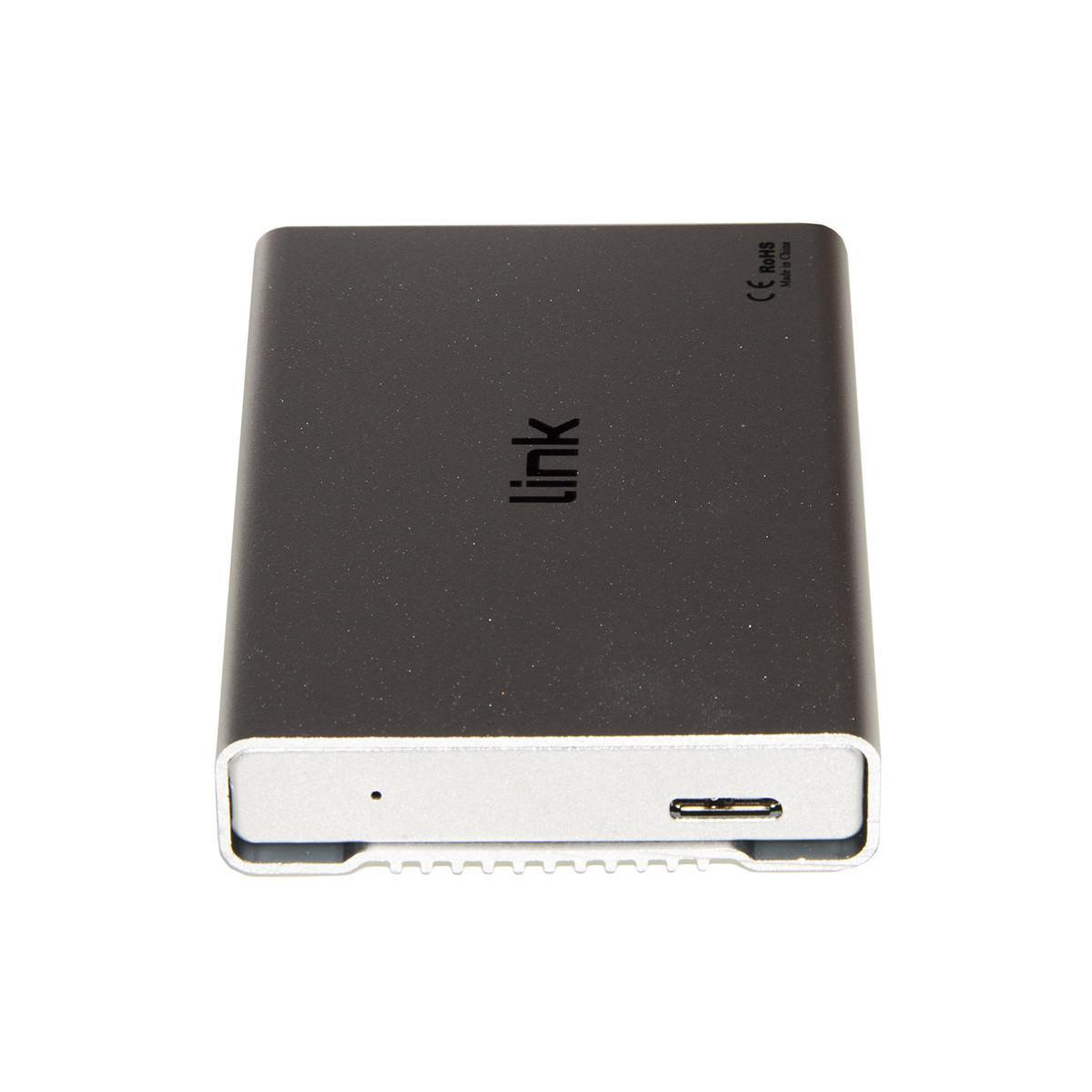 Voir la diapositive 3 : LINK Link Accessori LKLOD254 Boîtier de disques de stockage Boîtier HDD Argent, Blanc 2.5