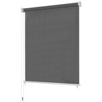 VIDAXL Store roulant d'exterieur 120 x 140 cm Anthracite