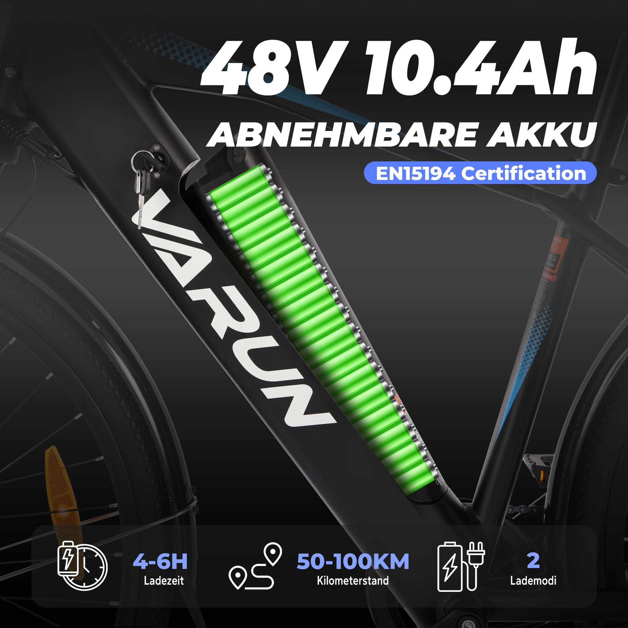 Voir la diapositive 2 : VARUN Vélo électrique varun s700-1