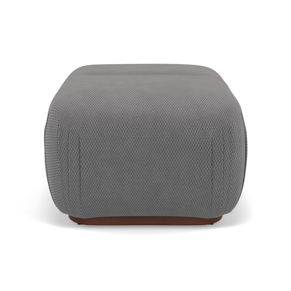 LISA DESIGN Penelope - pouf en velours texturé