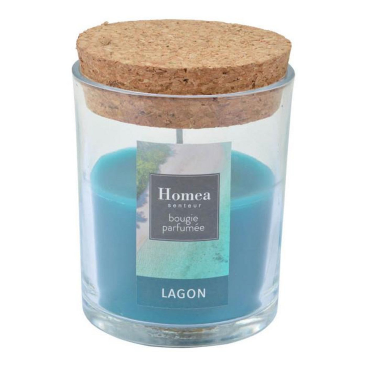 Paris Prix Bougie Verrine Parfumée  Essentiel II  8cm Lagon