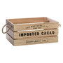 Voir la diapositive 3 : ATMOSPHERA Lot de 3 Cagettes en Bois  Brothers  35cm Naturel