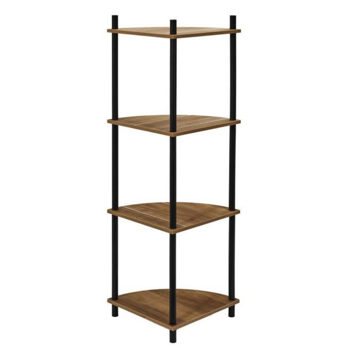 Paris Prix Étagère d'Angle 4 Niveaux  Carol  112cm Marron