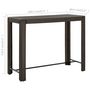 Voir la diapositive 6 : VIDAXL Table de bar de jardin Marron 140,5x60,5x110,5cm Resine tressee