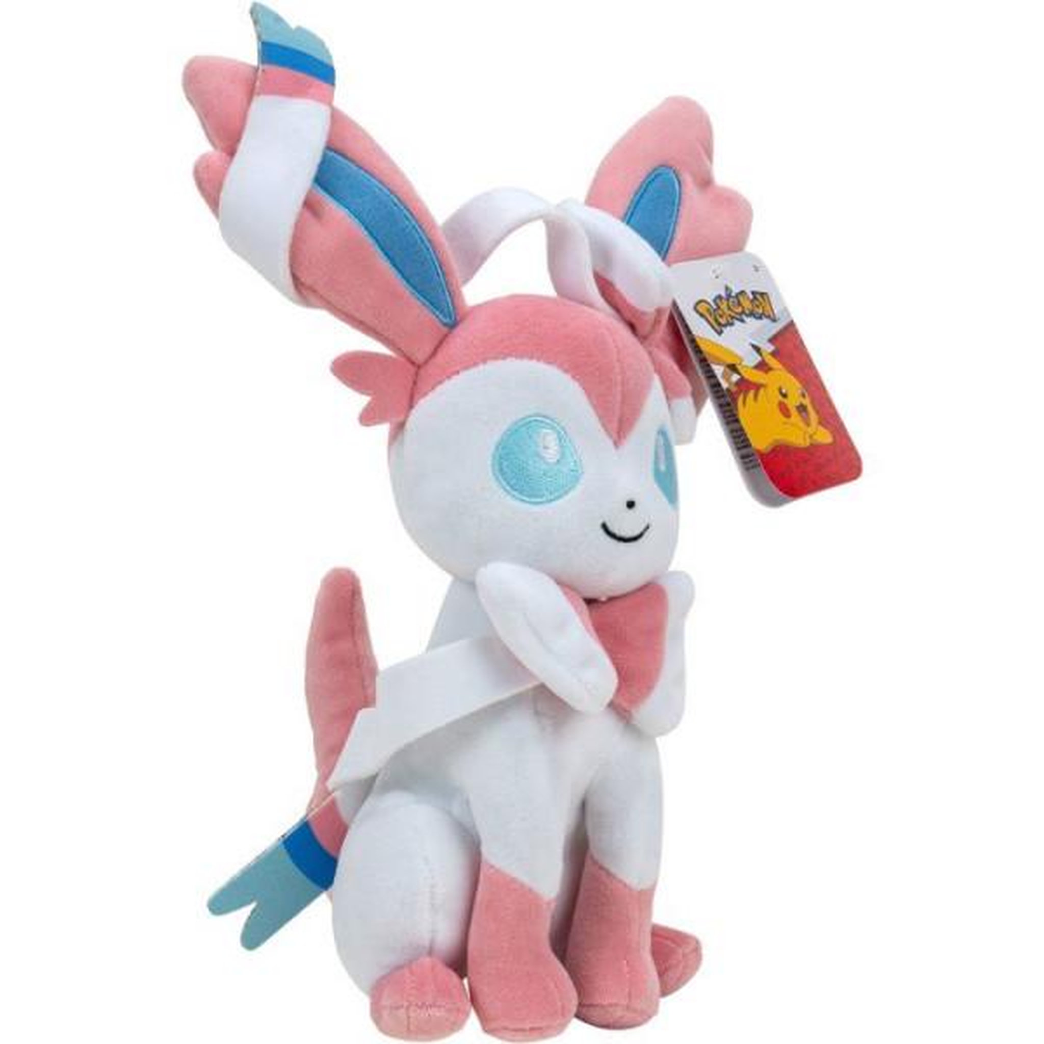 Pokemon Peluche Pokémon Nymphali - POKEMON - 20 cm - ultra douce - licence officielle