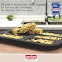 Voir la diapositive 2 : ZENKER Lot comprenant 1 Moule à financier en silicone fibre de verre, 1 spatule Zenker et 2 bols à mixer en inox Fackelmann