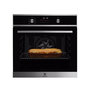 Voir la diapositive 1 : ELECTROLUX Four intégrable 72l 56cm pyrolyse inox/noir - EOF6P66X1