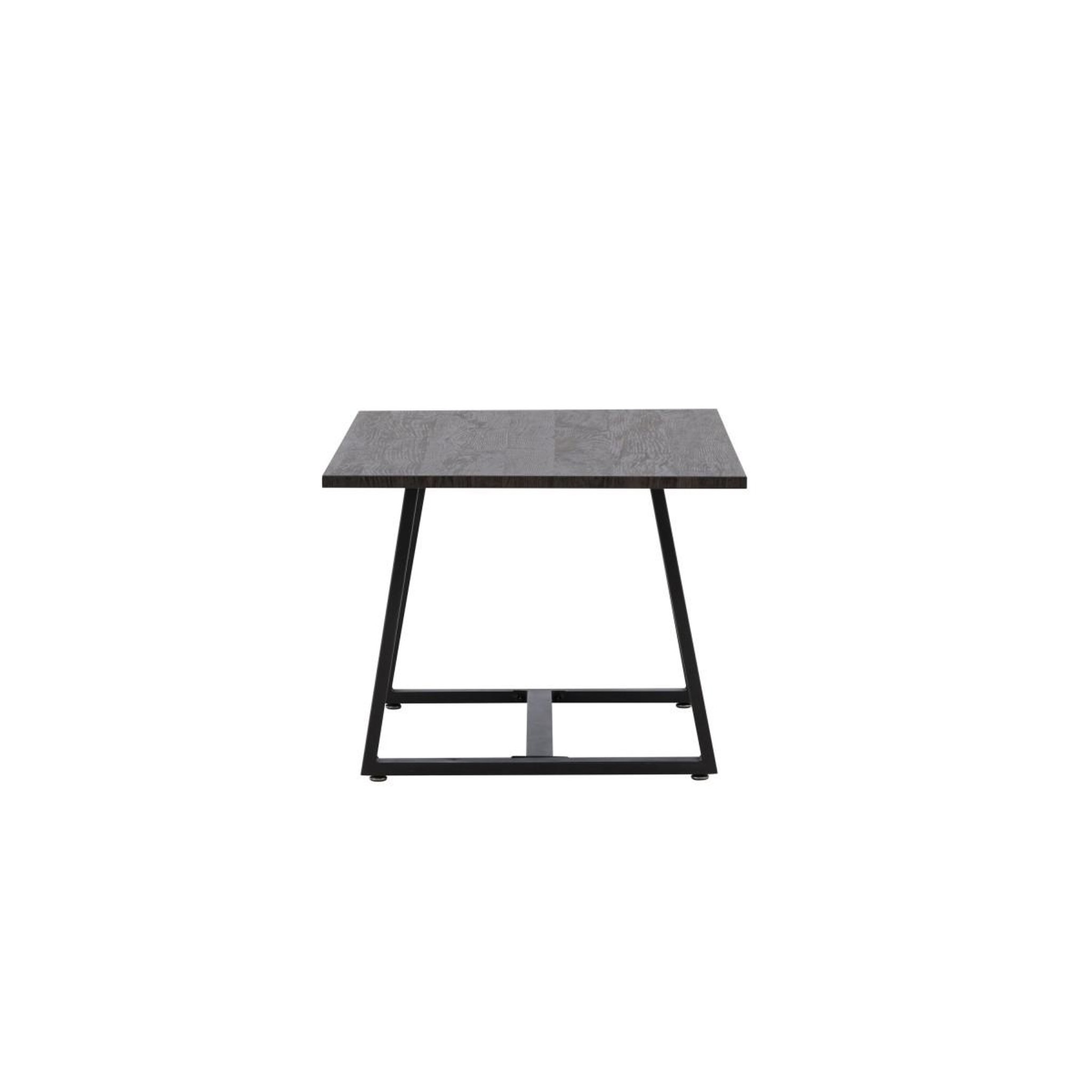 Voir la diapositive 3 : Paris Prix Table basse design  plankton  100cm noir