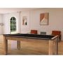 Voir la diapositive 2 : Paris Prix Table de Billard Convertible  Oregon  213cm Hêtre & Noir