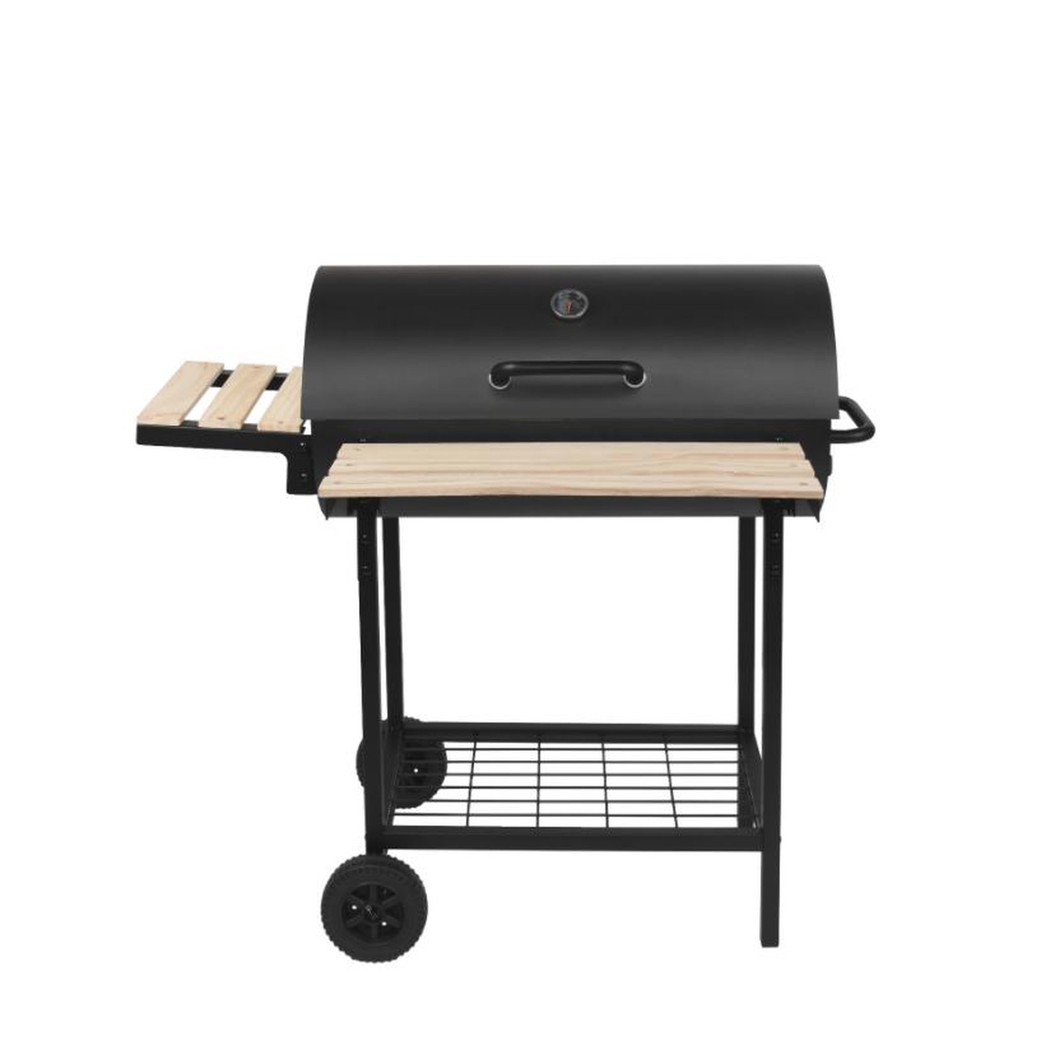 Voir la diapositive 2 : RED DECO Barbecue à charbon 76x33.5cm avec chariot - kentucky