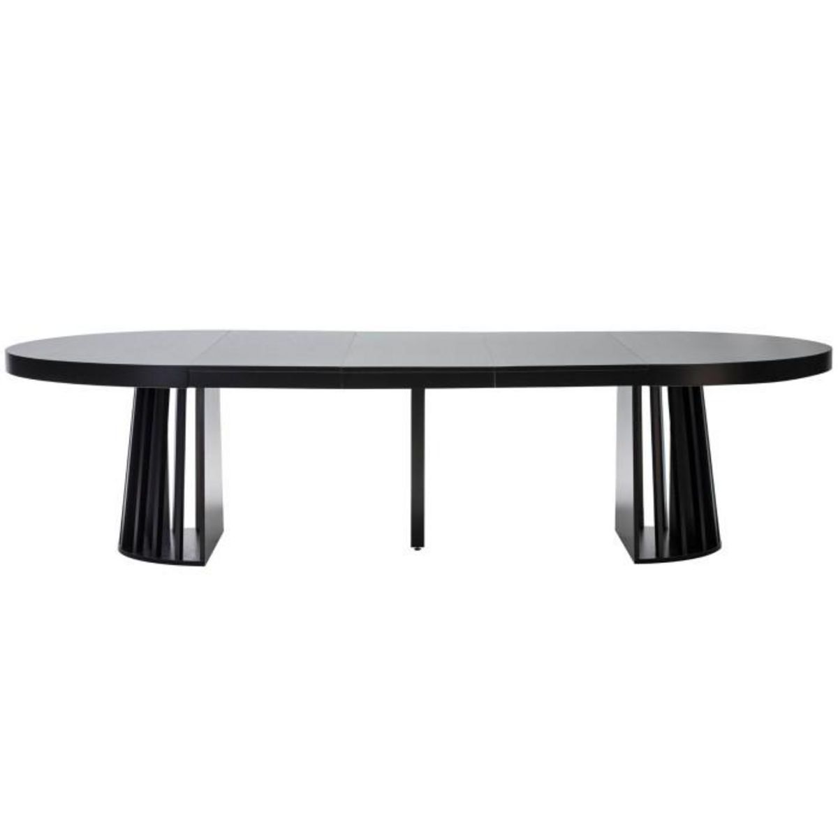 Paris Prix Table de Repas Extensible  Laize  150-300cm Noir