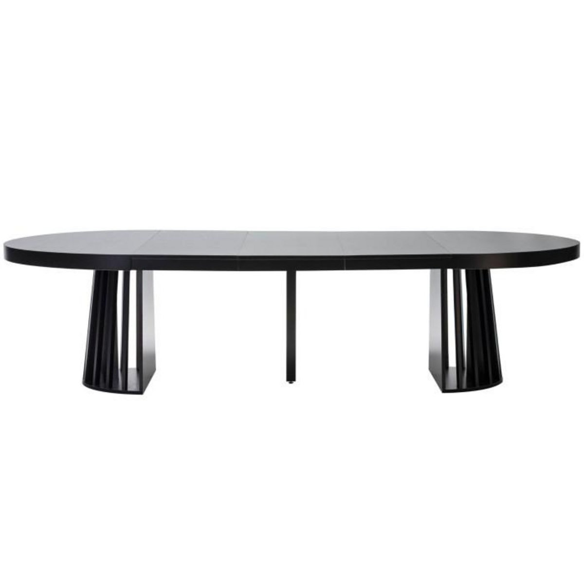 Paris Prix Table de Repas Extensible  Laize  150-300cm Noir