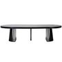 Voir la diapositive 2 : Paris Prix Table de Repas Extensible  Laize  150-300cm Noir