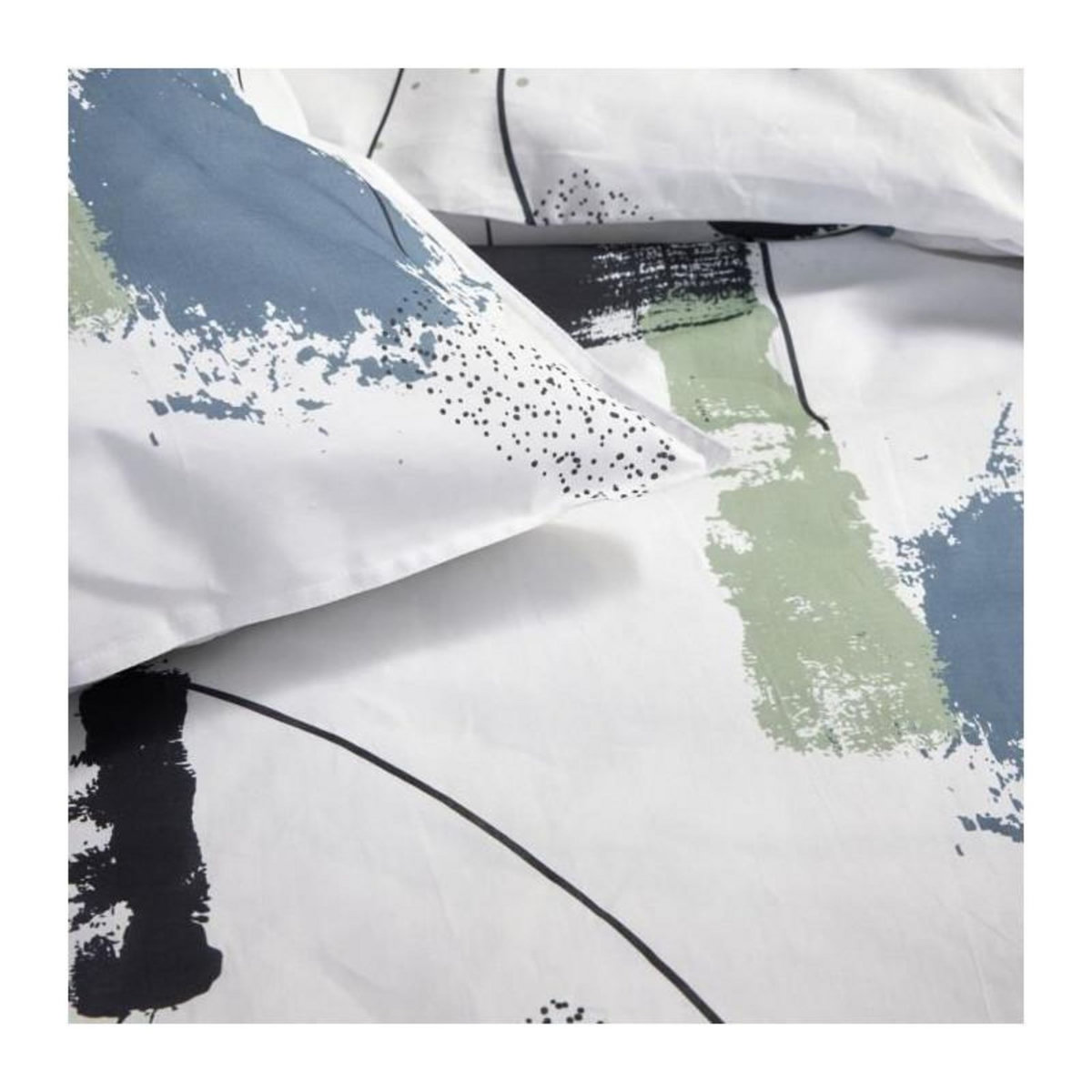 Today Parure de lit 2 personnes - TODAY - Sunshine 16.2 - 220 x 240 cm - 100% Coton imprimé