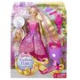 MATTEL Poupée Barbie princesse tresses magiques