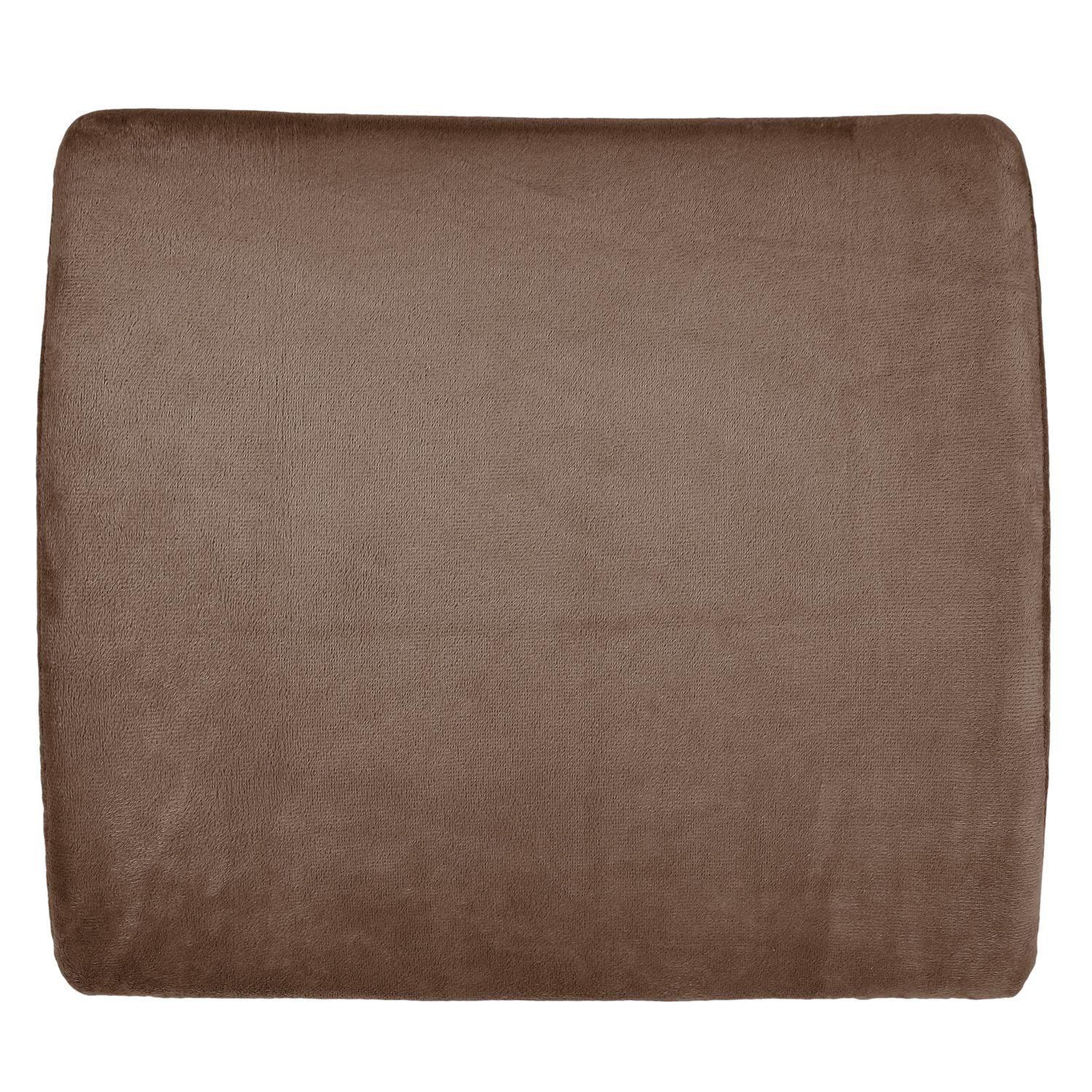Voir la diapositive 3 : SENSLY Coussin à mémoire de forme ajustable pour le dos - marron