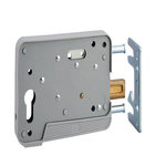 CENTRALE BRICO Serrure de garage horizontale sans cylindre pour porte de garage THIRARD