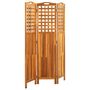 Voir la diapositive 3 : VIDAXL Cloison de separation 3 panneaux 121x2x170 cm Bois d'acacia