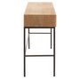 Voir la diapositive 3 : Paris Prix Console 3 Tiroirs en Bois  Dresa  120cm Naturel