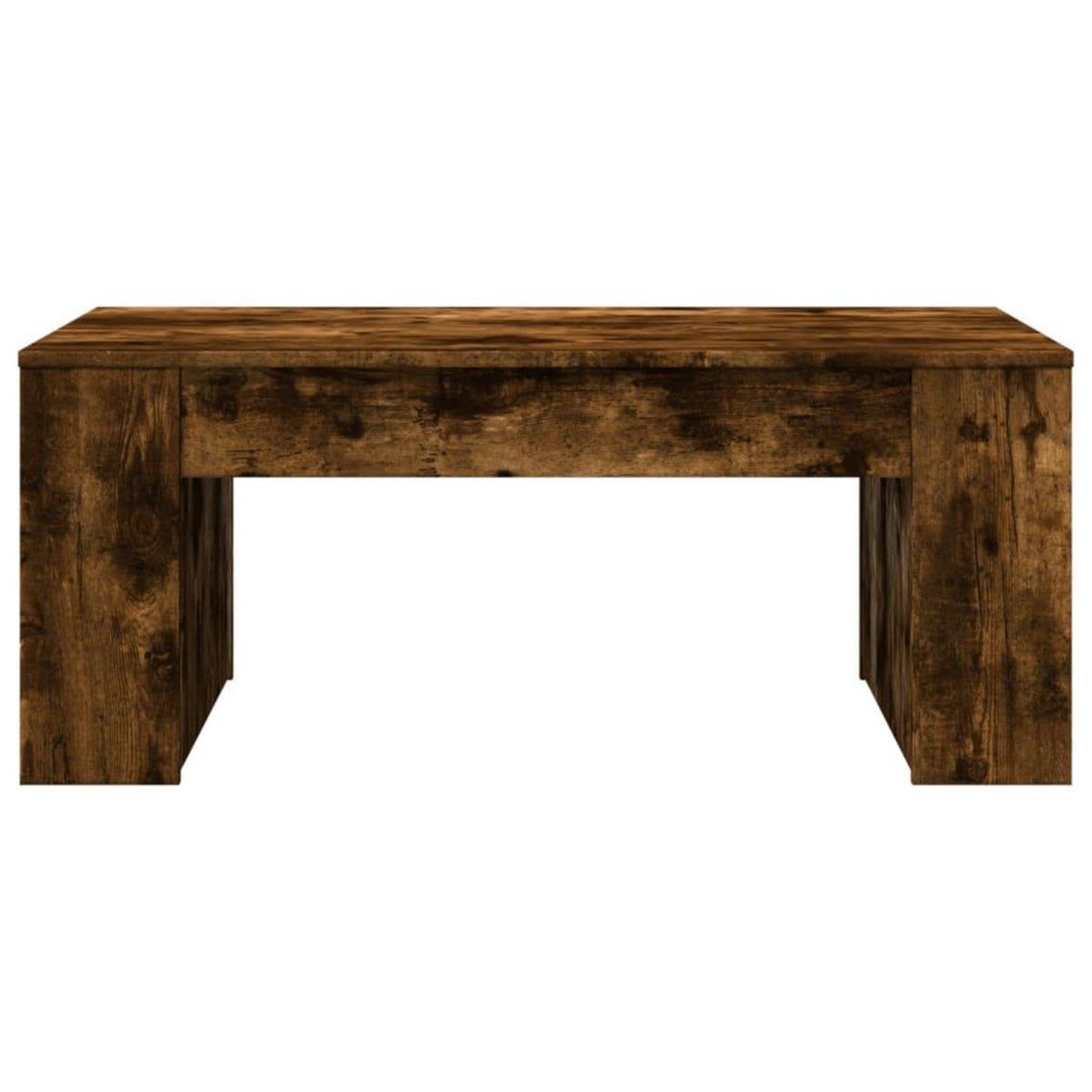 VIDAXL Table basse chene fume 102x55x42 cm bois d'ingenierie