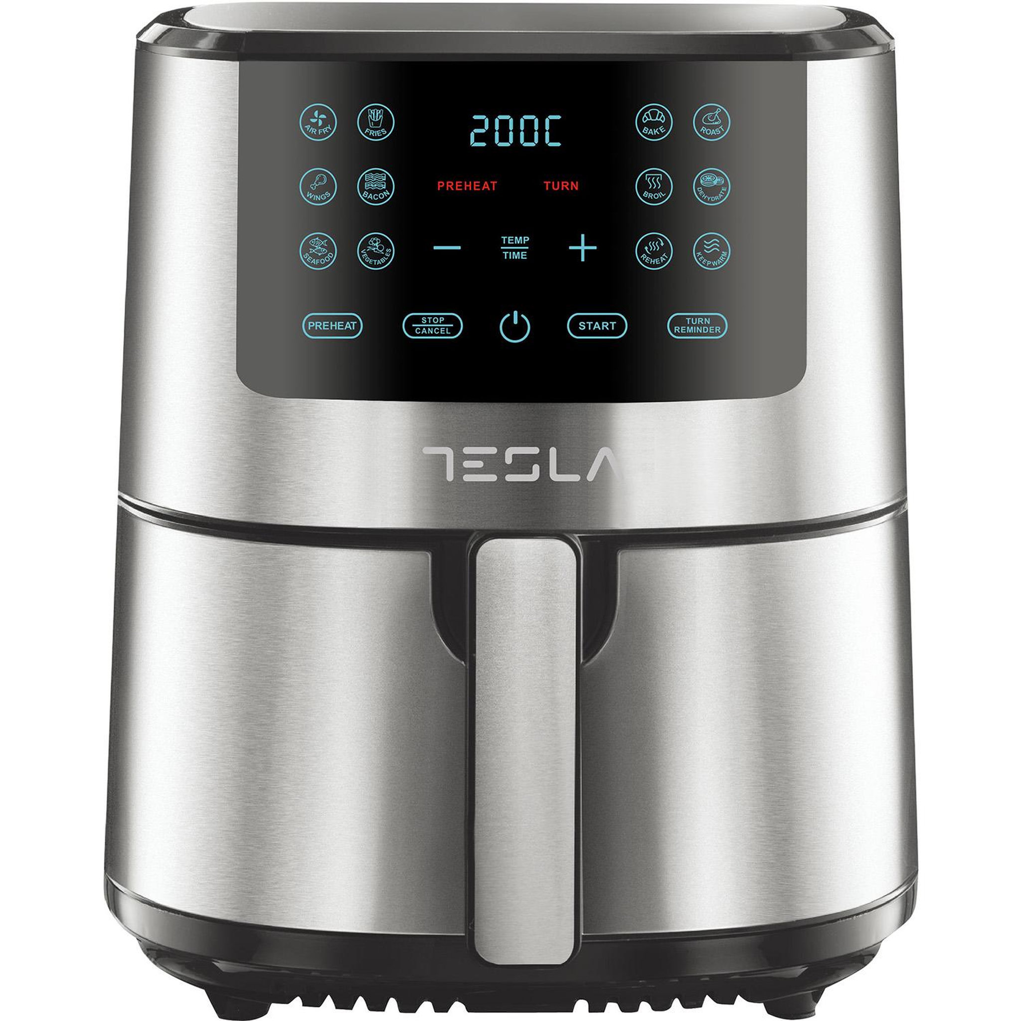 TESLA Friteuse à air chaud air fryer 5l 1300w noir/inox - AF501BX