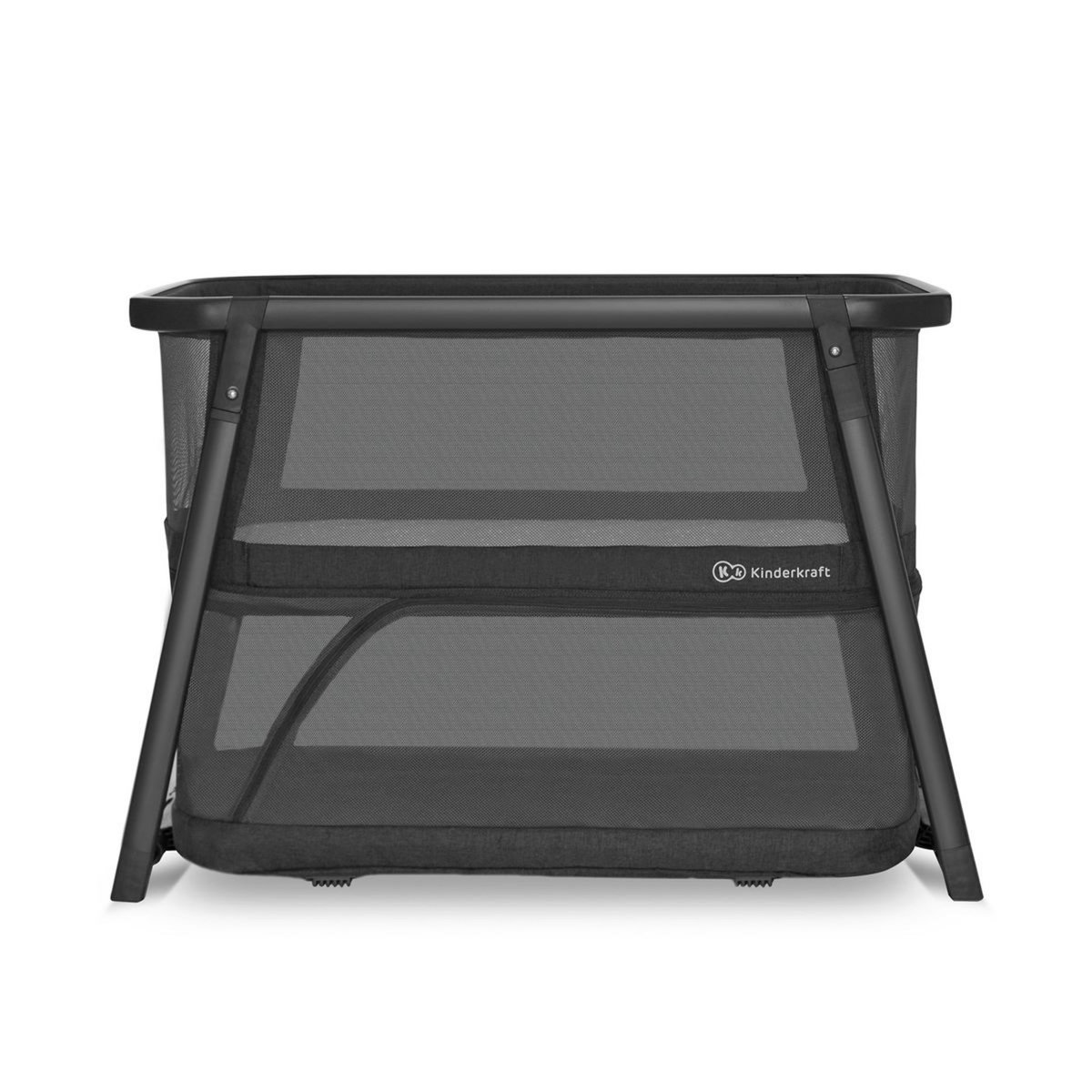 KINDERKRAFT Lit de voyage avec fonction parc pour enfants SOFI PLUS noir