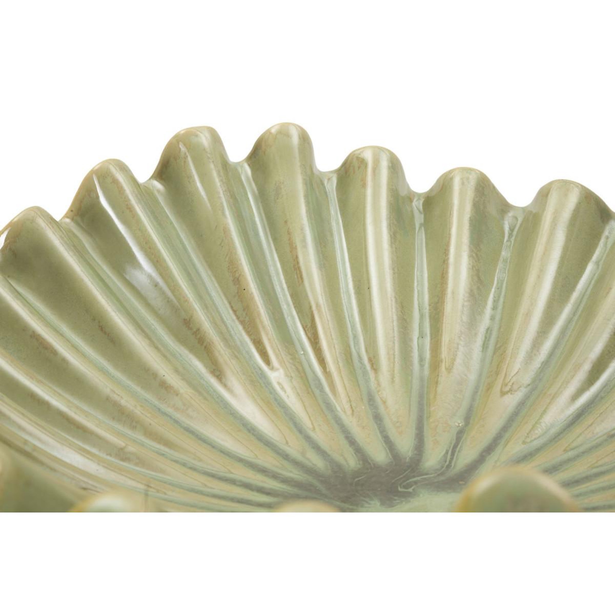 Voir la diapositive 4 : Paris Prix Vide-poche en céramique  venice  40cm vert