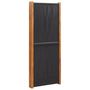 Voir la diapositive 5 : VIDAXL Cloison de separation 4 panneaux Noir 280x180 cm