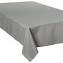 Voir la diapositive 1 : ATMOSPHERA Nappe Antitache  Unie  150x300cm Gris