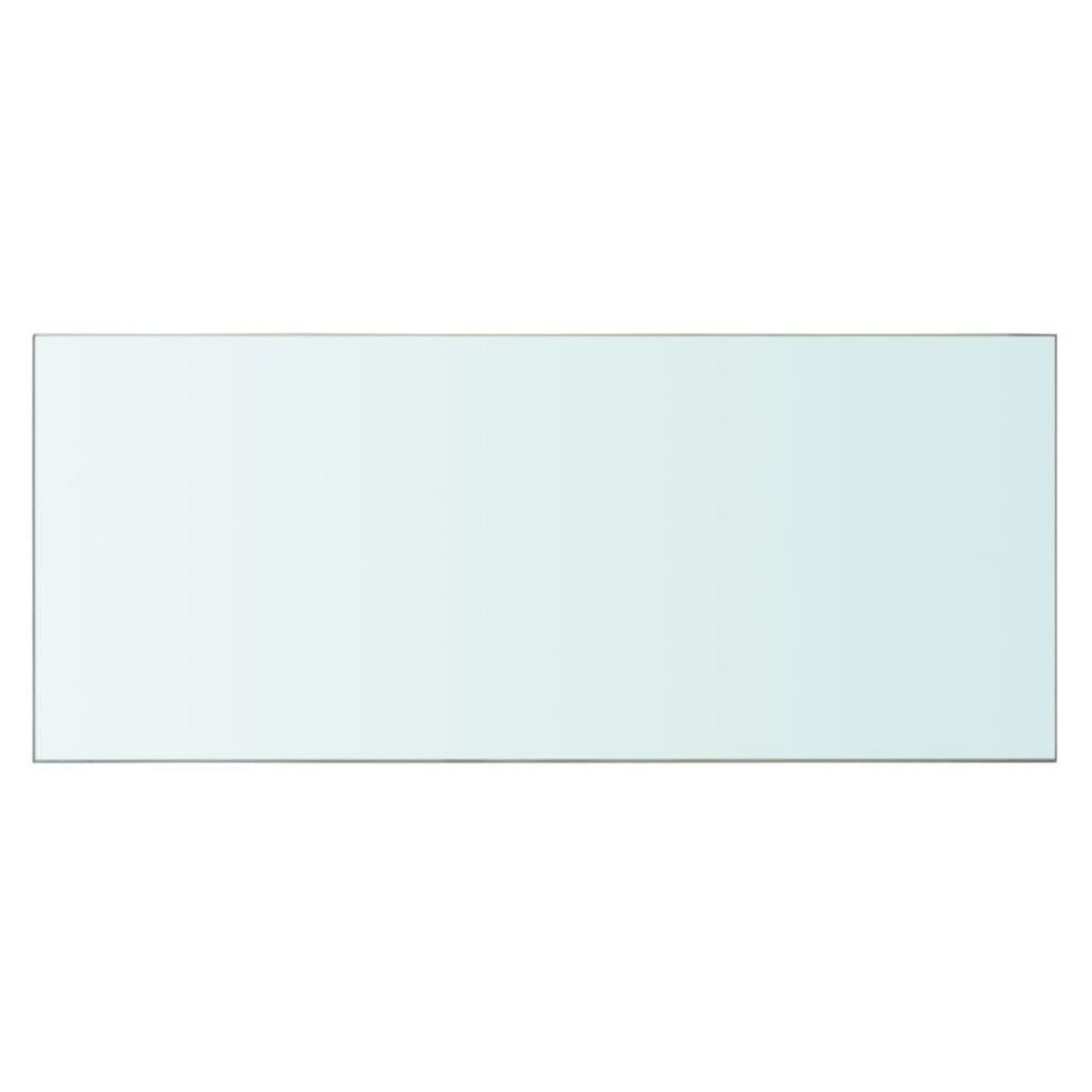 VIDAXL Panneau pour etagere Verre transparent 70 x 30 cm