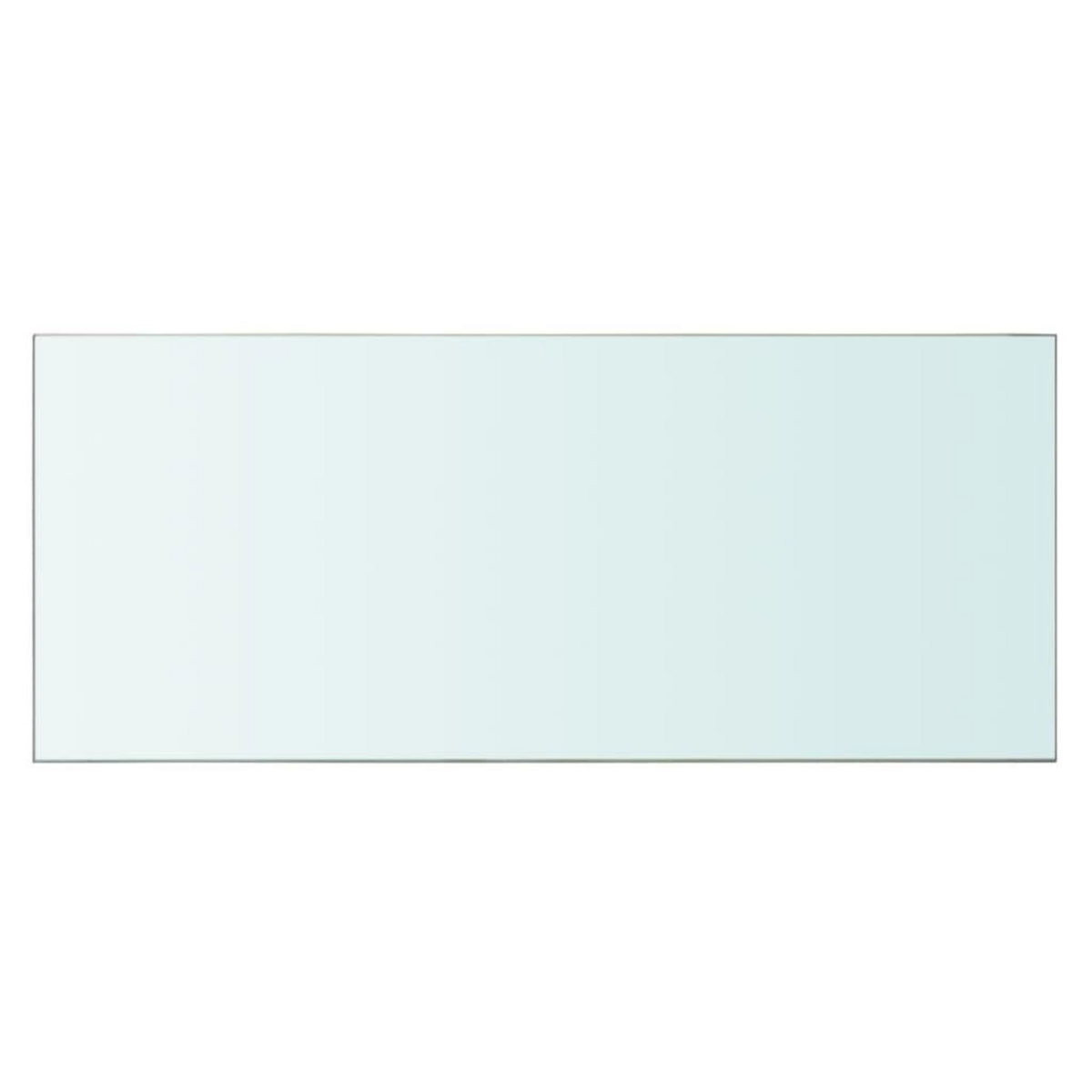 VIDAXL Panneau pour etagere Verre transparent 70 x 30 cm