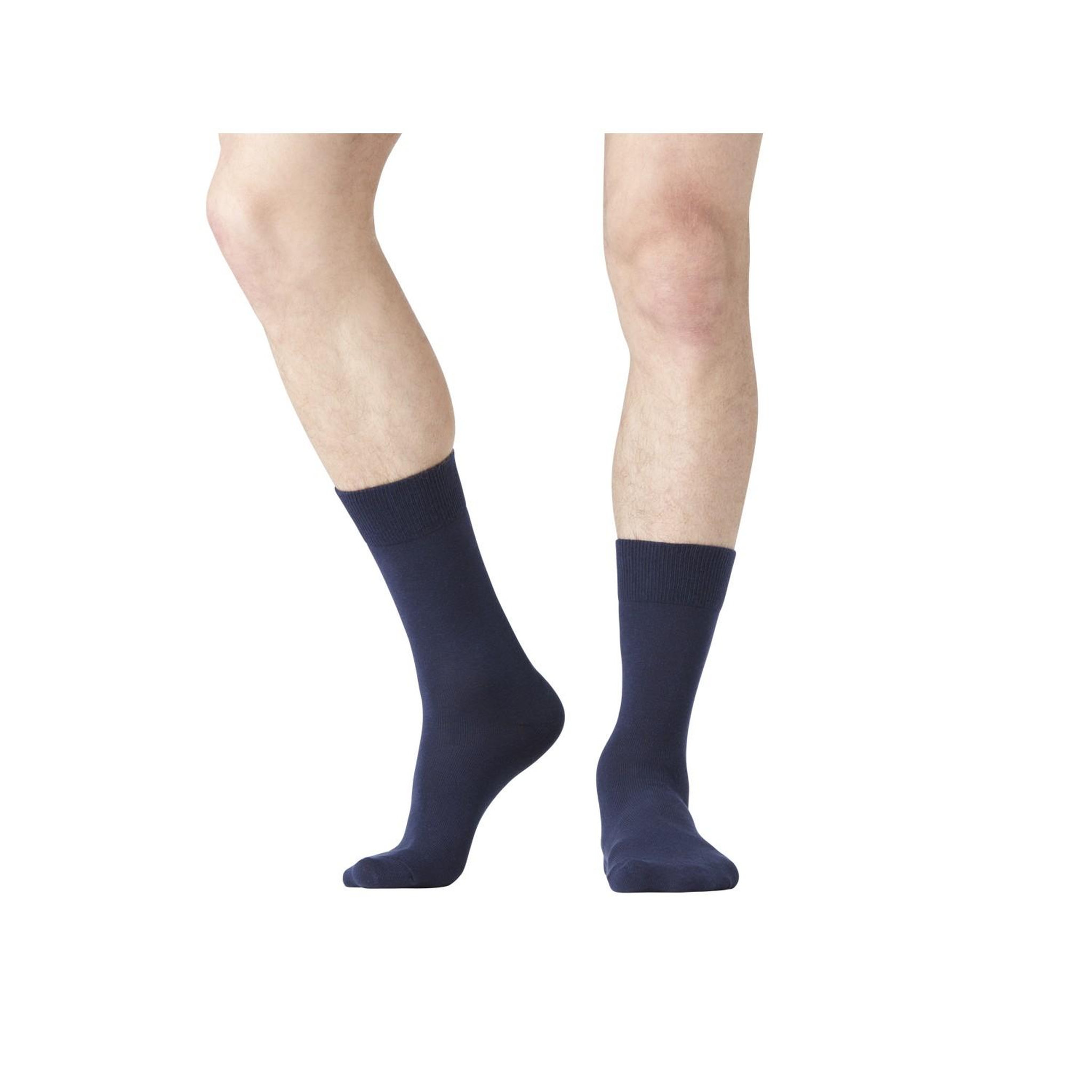 Voir la diapositive 5 : SERGE BLANCO Lot de 6 paires de chaussettes de ville coton homme