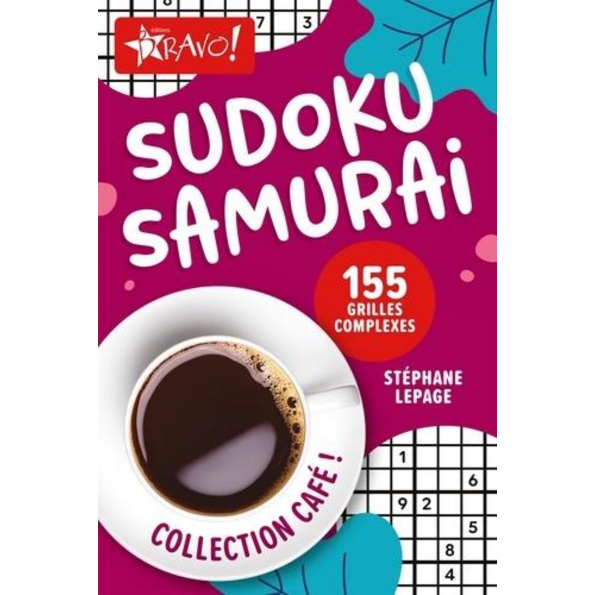 SUDOKU SAMOURAI. 155 GRILLES COMPLEXES, Lepage Stéphane