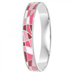 SC CRYSTAL Bracelet en Résine colorée ayant un aspect proche de l'Email par SC Crystal