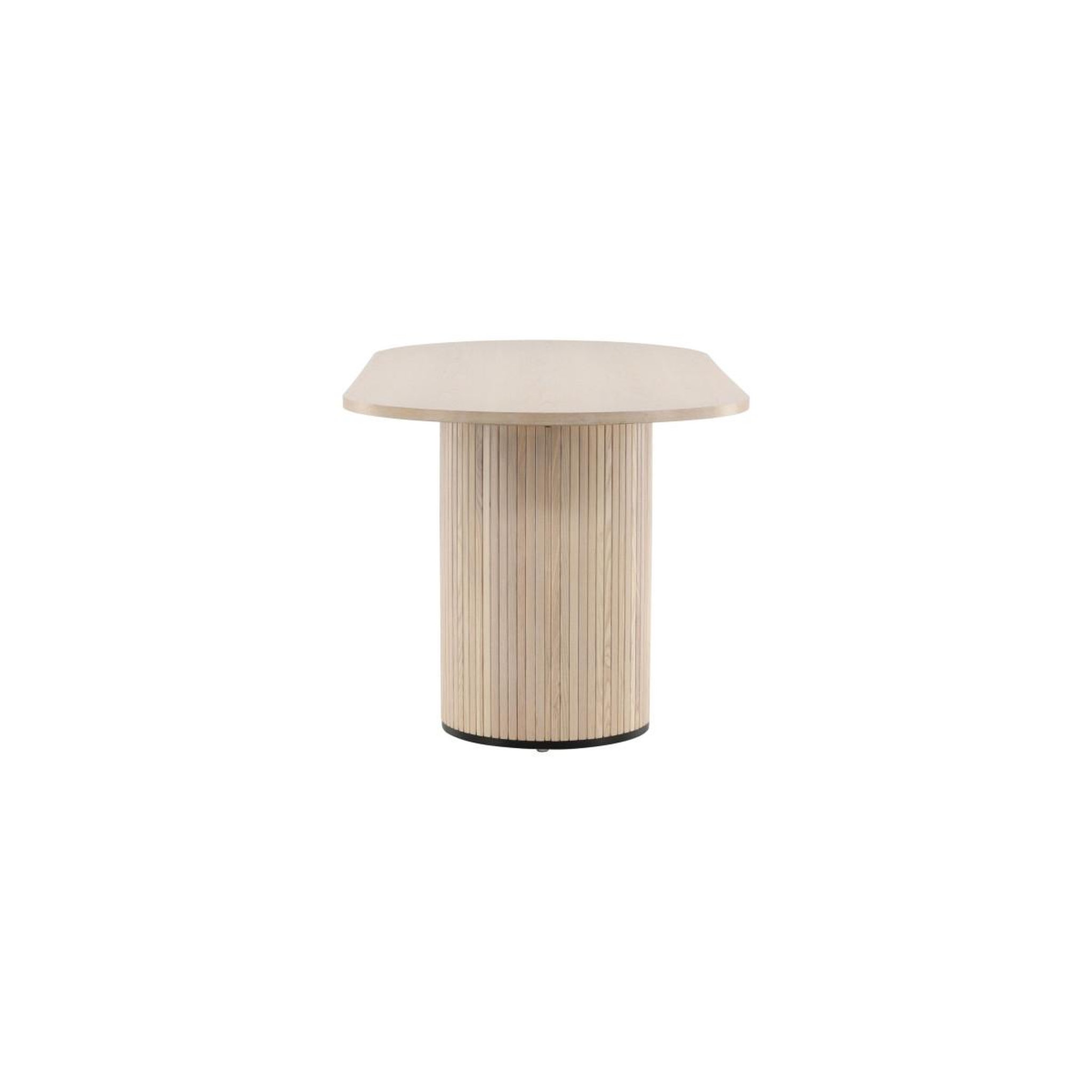 Voir la diapositive 3 : Paris Prix Table à manger ovale  bianca  200cm naturel