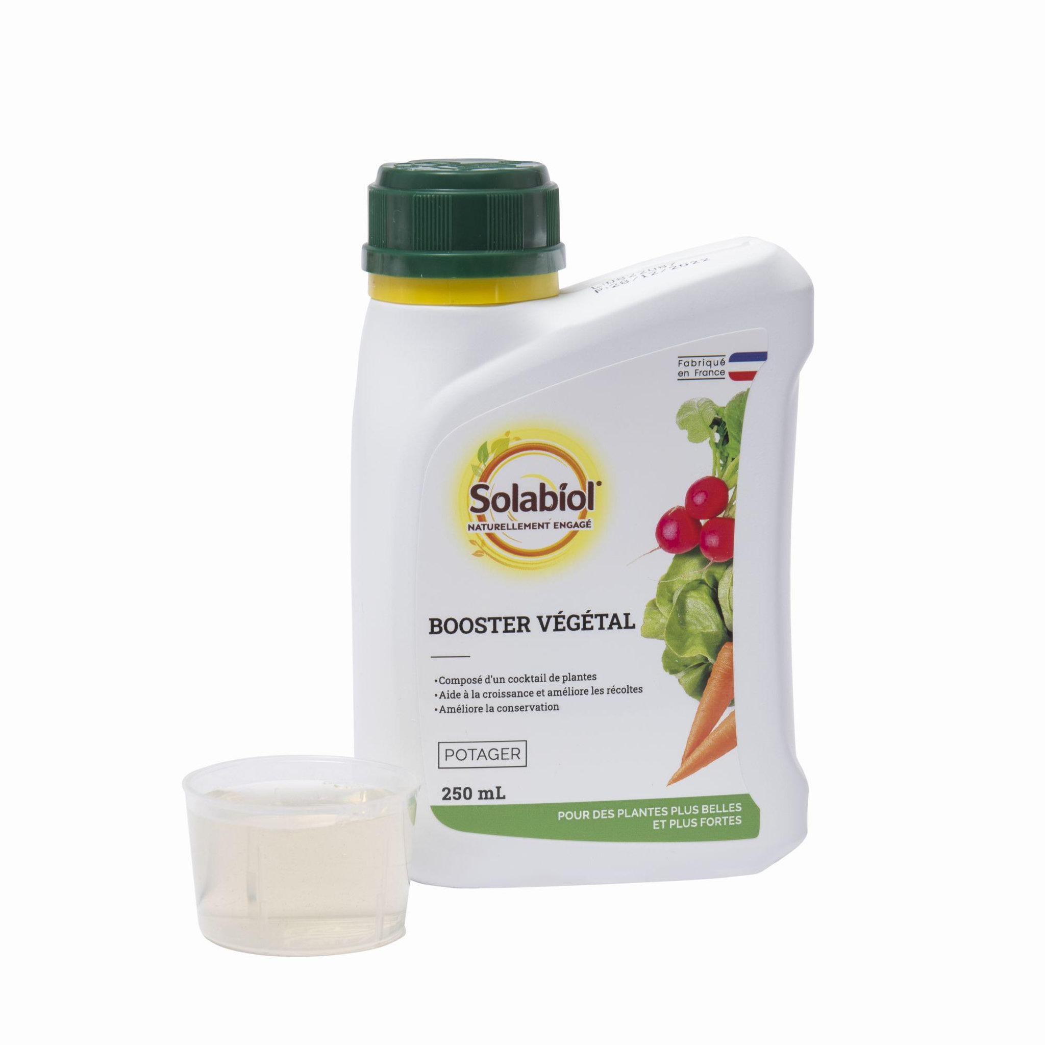 Voir la diapositive 4 : SOLABIOL Biostimulant booster vegetal potager 250ml