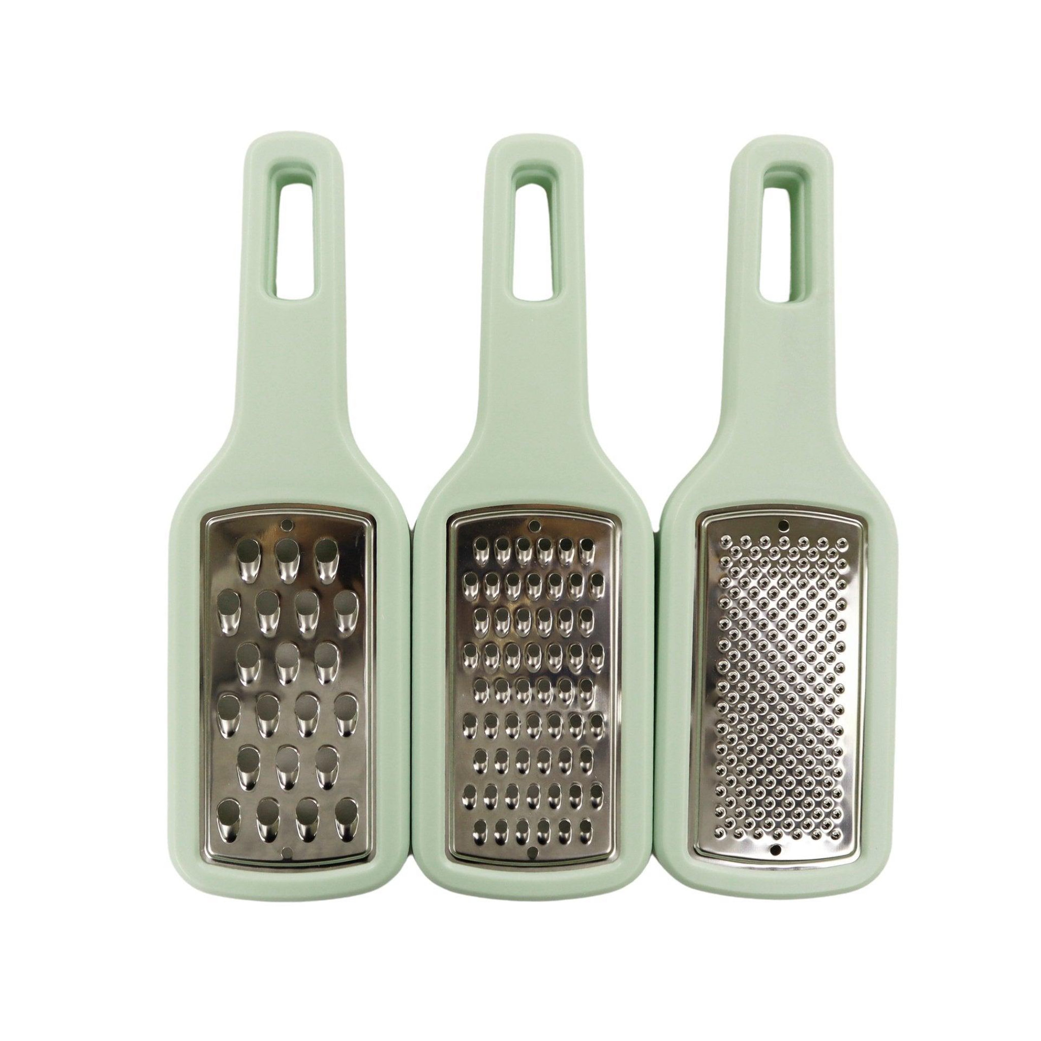 Fackelmann Lot de 3 râpes à légume manuel fackelmann ocean
