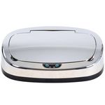 Kitchen move Couvercle de poubelle automatique MAJESTIC Argent Plastique