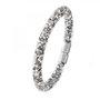 Voir la diapositive 1 : SC CRYSTAL Bracelet argent tube strass par SC Crystal