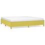 Voir la diapositive 2 : VIDAXL Cadre de lit sans matelas vert 200x200 cm tissu