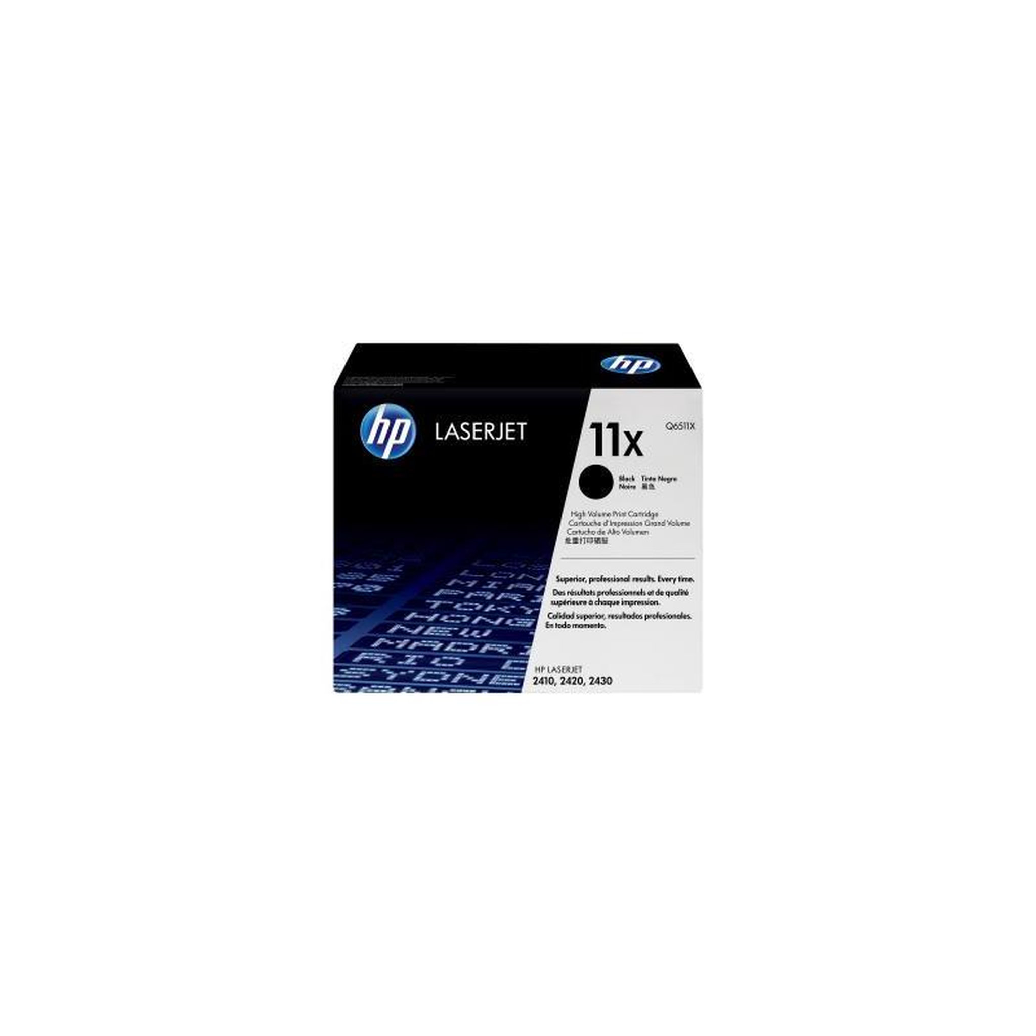 HP HP Cartridge No 11X HP11X HP 11X Black Schwarz (Q6511X)