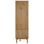 Voir la diapositive 5 : VIDAXL Garde-robe OTTA Marron et gris 76,5x53x172 cm Bois massif pin