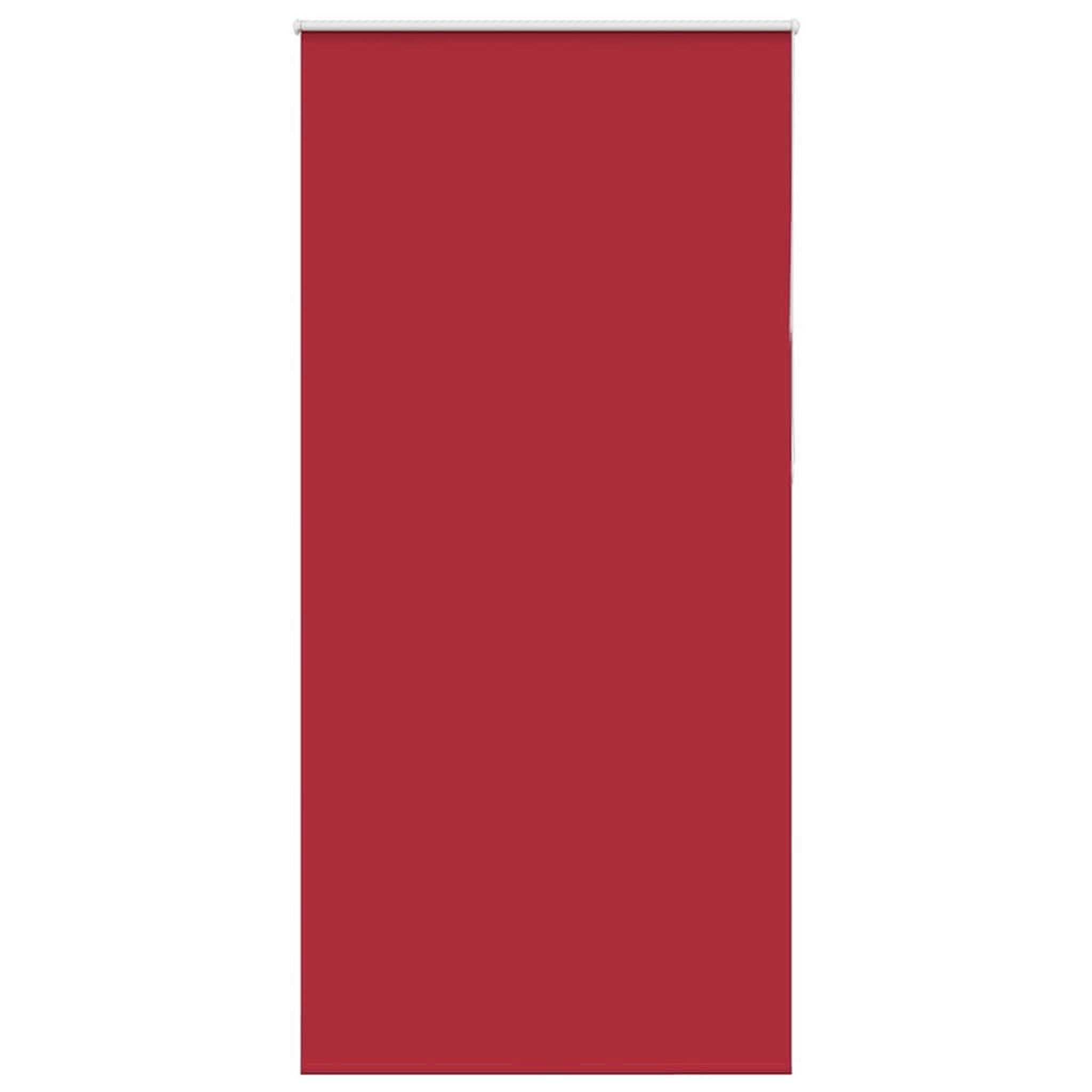 Voir la diapositive 2 : VIDAXL Store enrouleur occultant rouge largeur du tissu 95,7 cm