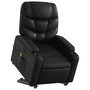 Voir la diapositive 3 : VIDAXL Fauteuil inclinable de massage Noir Similicuir