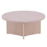 Paris Prix Table Basse Ronde  Salto  65cm Naturel